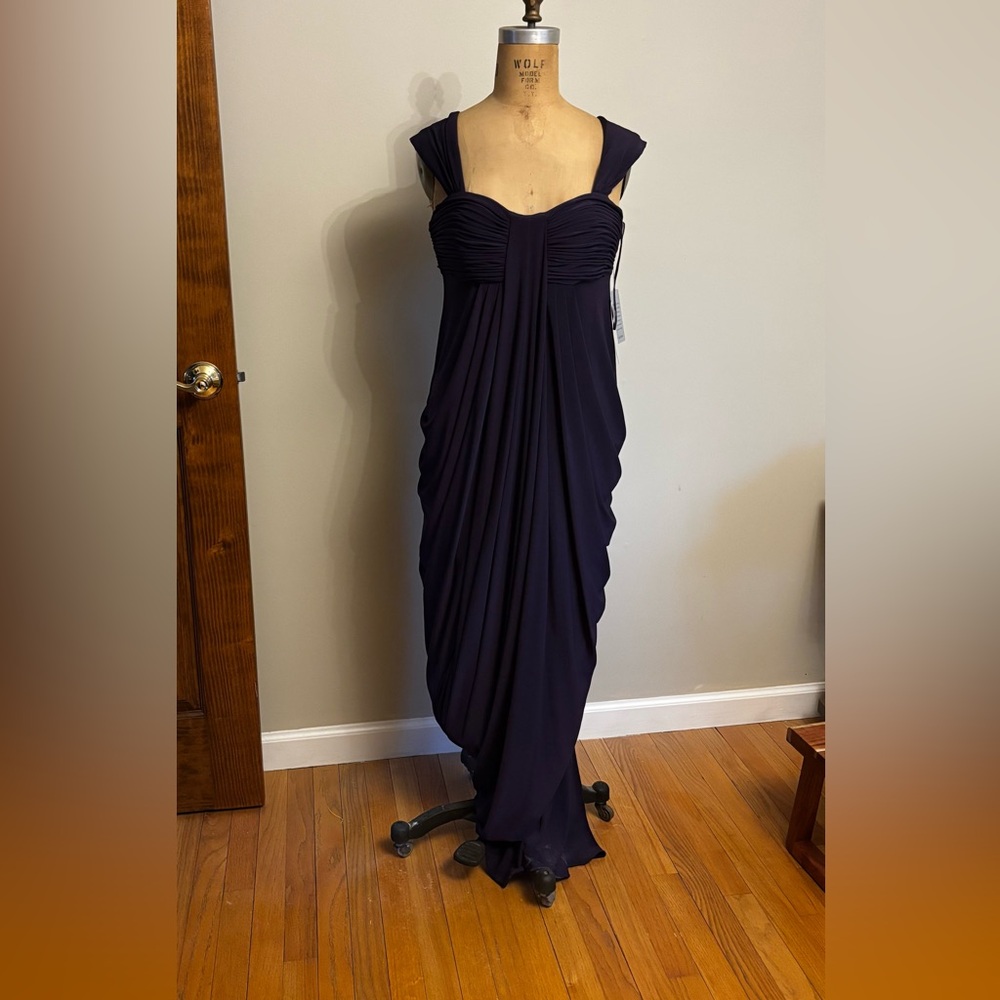 Elegant Plum Evening Gown by JS boutique